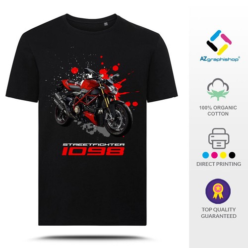 Streetfighter 1098 red drawing - 1098,